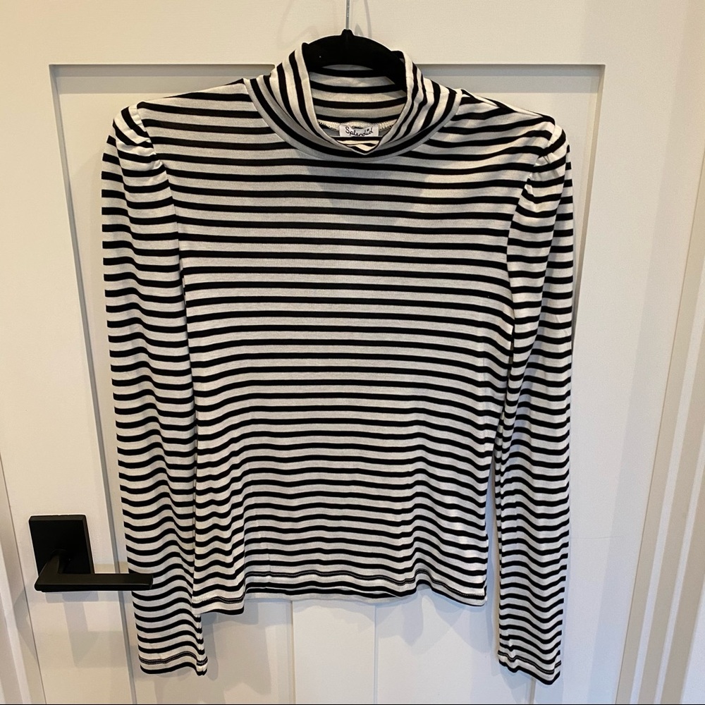 Splendid Mock Neck Top